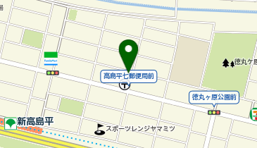ドーミー高島平(たかしまだいら)の地図画像