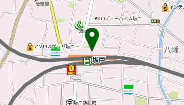 ドーミー坂戸駅前の地図画像