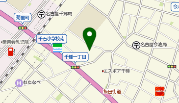 ドーミーちくさ3の地図画像