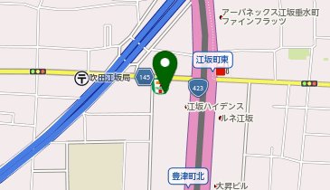 ドーミー江坂の地図画像