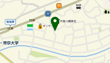ドーミー八王子大塚の地図画像
