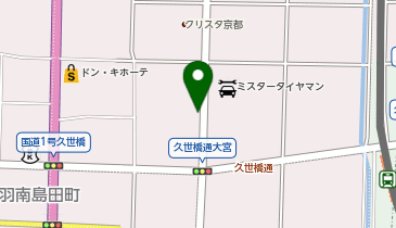 パナソニック ショウルーム 京都の地図画像