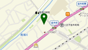 エイジフリーハウス八王子並木町の地図画像
