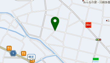 パナソニック エイジフリーケアセンター川崎向ケ丘遊園 看護小規模多機能の地図画像