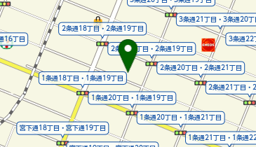パナソニック ショウルーム 旭川の地図画像