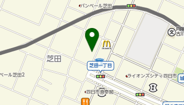 パナソニック エイジフリーケアセンター四日市芝田の地図画像