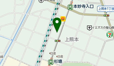 パナソニック ショウルーム 熊本の地図画像