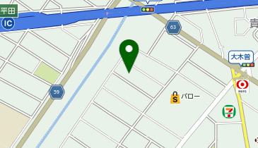 パナソニック エイジフリーケアセンター名古屋上小田井の地図画像
