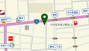 パナソニック ショウルーム 青森の地図画像
