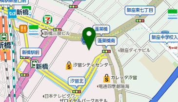 パナソニック ショウルーム 東京(汐留)の地図画像