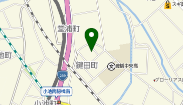 ソーシャルインクルーホーム豊橋鍵田町の地図画像