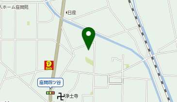 ソーシャルインクルーホーム座間四ツ谷の地図画像