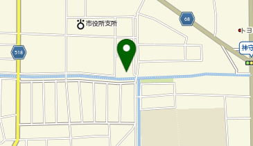 ソーシャルインクルーホーム津島神守町の地図画像