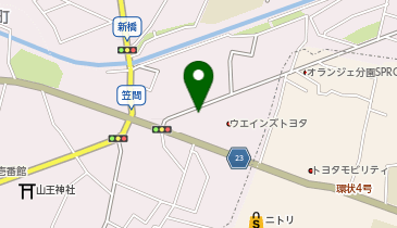 ソーシャルインクルーホーム横浜笠間の地図画像