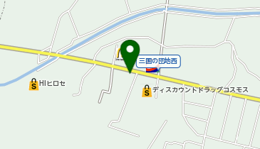 ソーシャルインクルーホーム小郡津古の地図画像