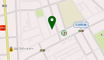 ソーシャルインクルーホーム越谷花田の地図画像