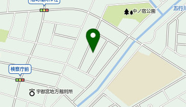 ソーシャルインクルーホーム真岡荒町の地図画像