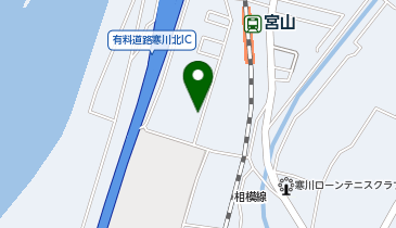 ソーシャルインクルーホーム寒川町宮山の地図画像