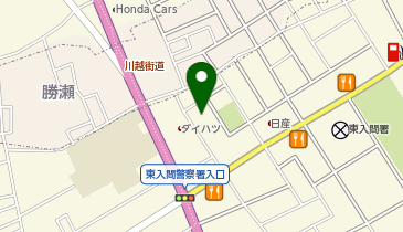 ソーシャルインクルーホームふじみ野旭の地図画像