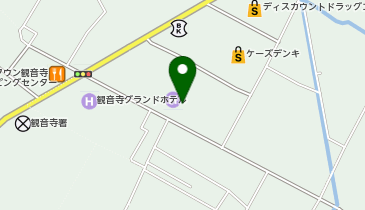 ソーシャルインクルーホーム観音寺坂本町の地図画像