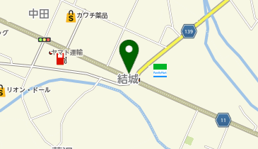 ソーシャルインクルーホーム白河中田の地図画像