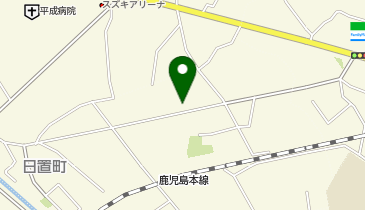 ソーシャルインクルーホーム八代日置町の地図画像