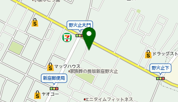 ソーシャルインクルーホーム新座野火止の地図画像