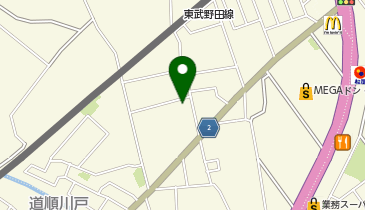 ソーシャルインクルーホーム春日部南中曽根の地図画像