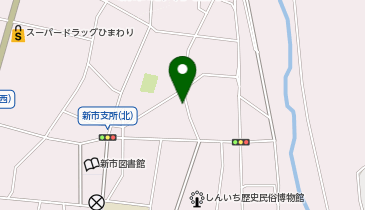 ソーシャルインクルーホーム福山新市町の地図画像