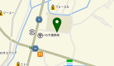 ソーシャルインクルーホームいわき鹿島町の地図画像