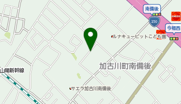 ソーシャルインクルーホーム加古川南備後の地図画像