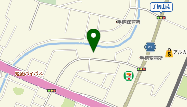 ソーシャルインクルーホーム姫路手柄の地図画像