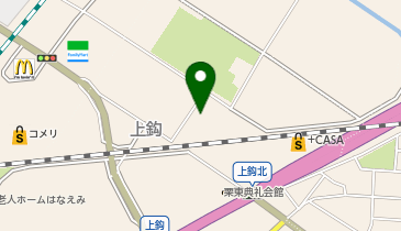 ソーシャルインクルーホーム栗東上鈎の地図画像