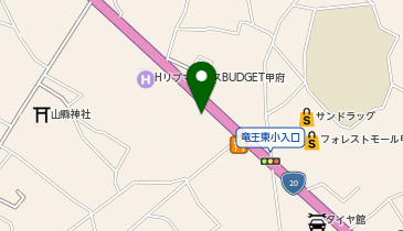 ネクステージ 甲府バイパス店の地図画像