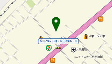 ネクステージ 旭川店の地図画像