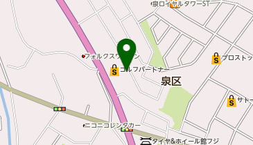 ネクステージ 仙台泉 SUV専門店の地図画像