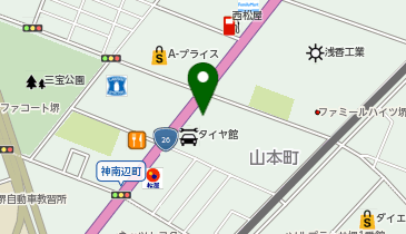 ユニバース 堺の地図画像