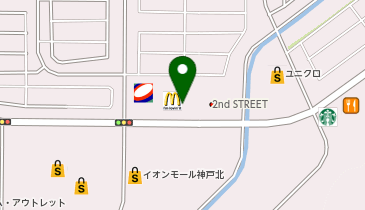 ネクステージ 神戸北店の地図画像