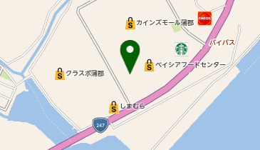 ネクステージ クラスポ蒲郡店の地図画像