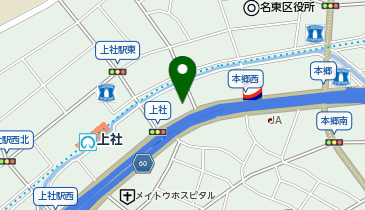 マセラティ 名古屋インターの地図画像