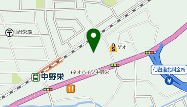 ネクステージ 仙台宮城野買取店の地図画像