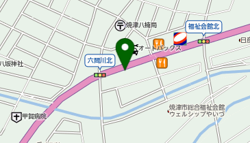 ネクステージ 焼津店の地図画像