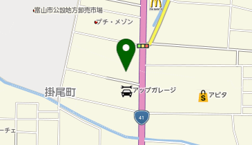 ボルボ・カー 富山の地図画像