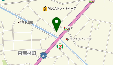 ジャガー・ランドローバー 浜松の地図画像
