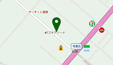 ジャガー・ランドローバー 鈴鹿の地図画像