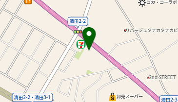 ユニバース 札幌の地図画像