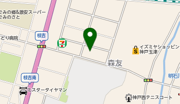 SUV LAND 神戸の地図画像