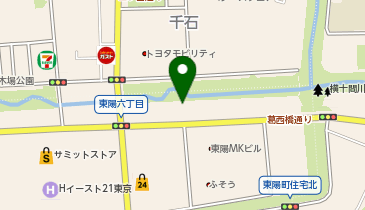 マセラティ 江東の地図画像