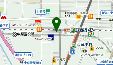 エステティックTBC 武蔵小杉店の地図画像