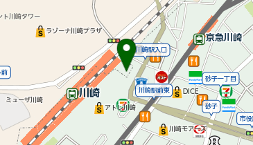 エステティックTBC 川崎駅前タワー・リバーク店の地図画像